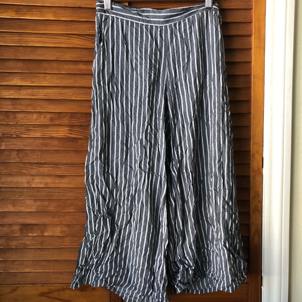 Sophie Culotte (multi strip blue and white)